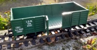 LGB 4021 Open Wagon with opening doors